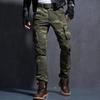Nové kalhoty pro volný čas Pánské maskáčové overaly Slim Fit legíny
