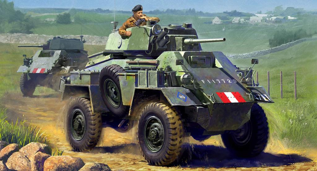 Tamiya Military Miniature Series 87 British Army Armored Car Plastic Model 32587 1/48 No. 7-Ton 4-Wheel Mk.IV