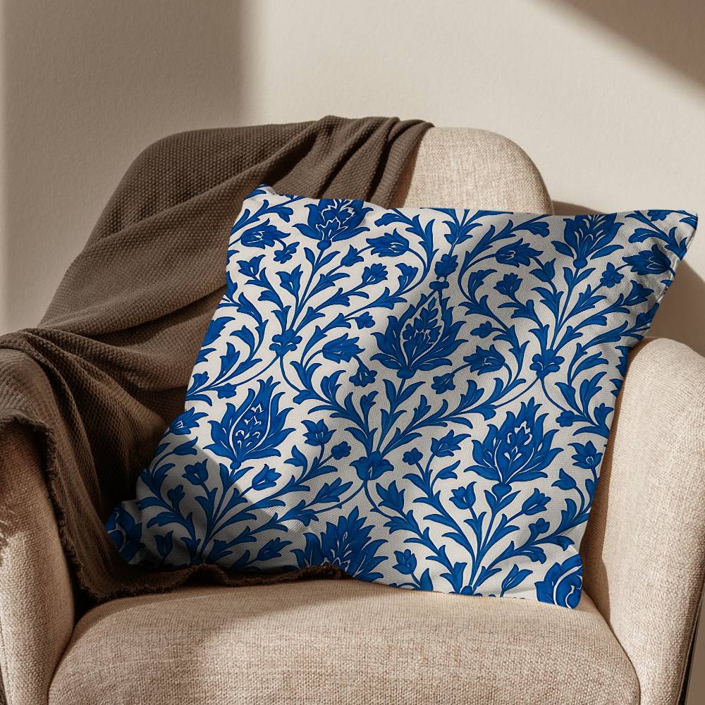 Art Iznik Tile Patterns pillow cover living room sofa cushion cover bedroom room bed pillow cover home decoration