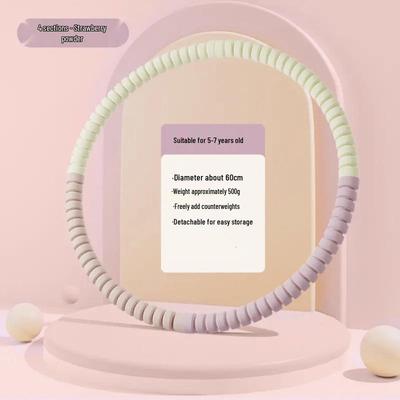 TLXT Macaron Detachable Kids Hula Hoop