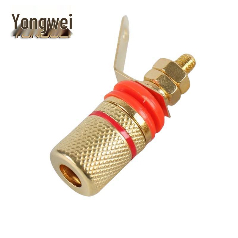 

Yongwei 307 Copper Terminal Base 4M*34 Speaker Amplifier 4mm Banana Plug Socket Solderable