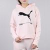 Puma Casual Sports Breathable Hooded Pullover Sweatshirt Women Tops Pink 582780-17