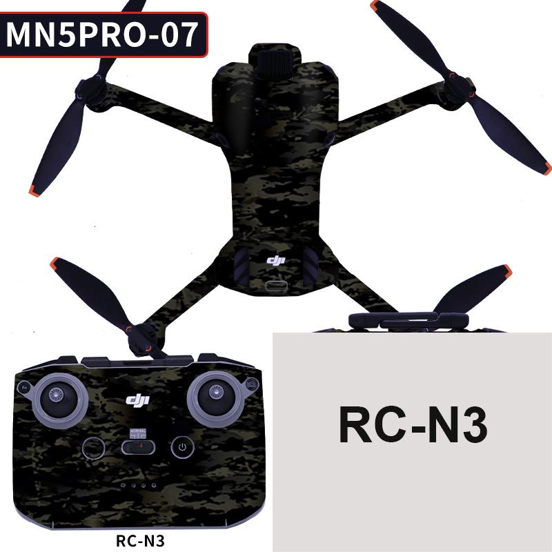for DJI Mini 5 Pro Skin Full body Cover Anti-Scratch rc-n3 RC 2 Sticker Scratch Resistant Waterproof PVC Skins mini 5 Accessory
