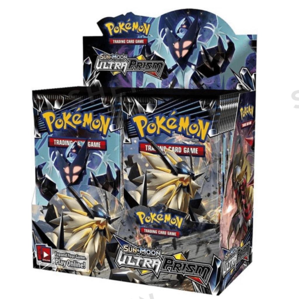 Pokémon TCG Booster Box, Pokemon Trading Card Game Booster Packs Collectible Trading Cards,Sun & Moon - Ultra Prism