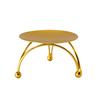 Minimalist Holder Gold Black Stable Tripod Pillar Candle Stand for Heat-Resistant Home & Wedding Tabletop Decor