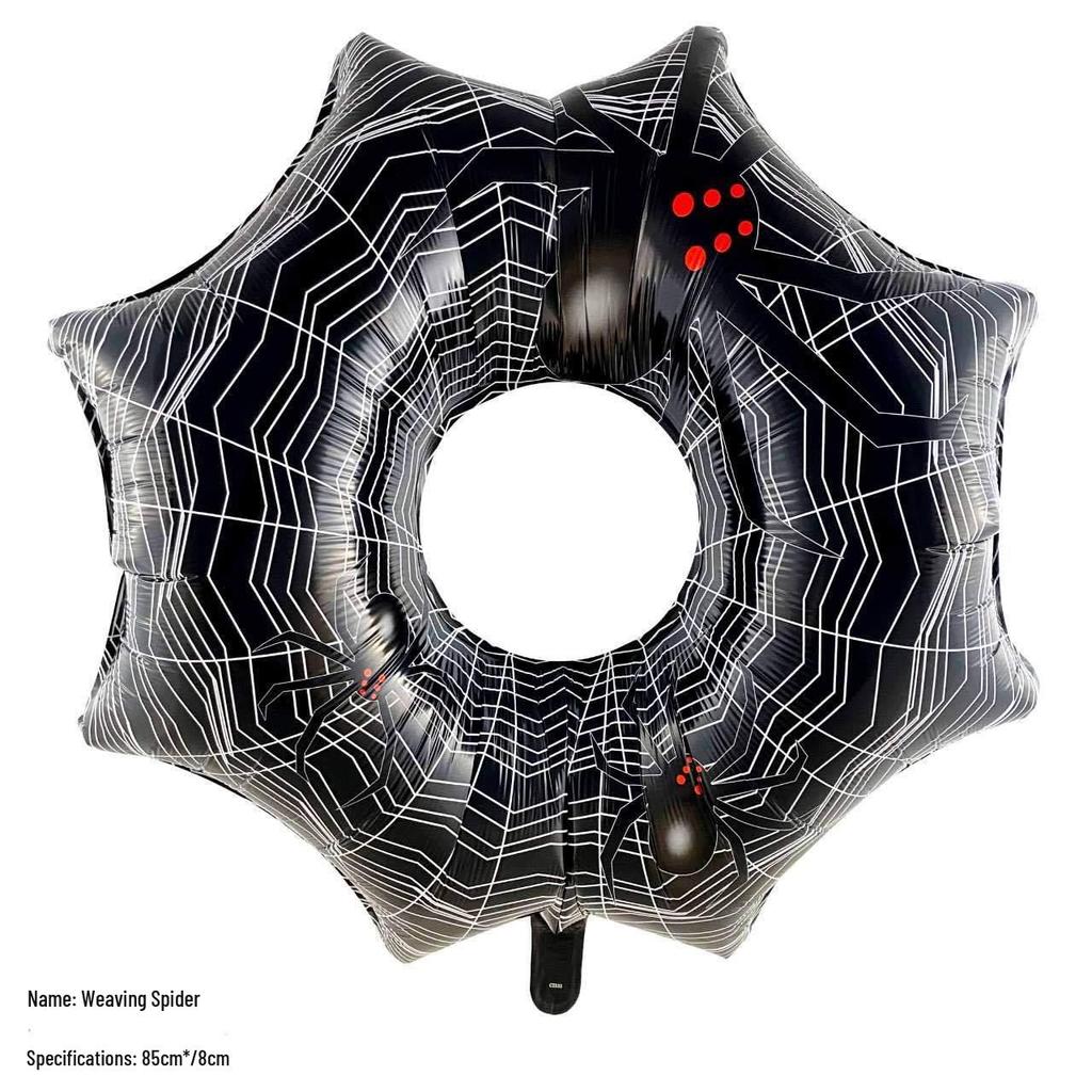 Halloween Aluminum Foil Balloons: Bat, Pumpkin, Ghost, Wings, Cat, Spider Decorations