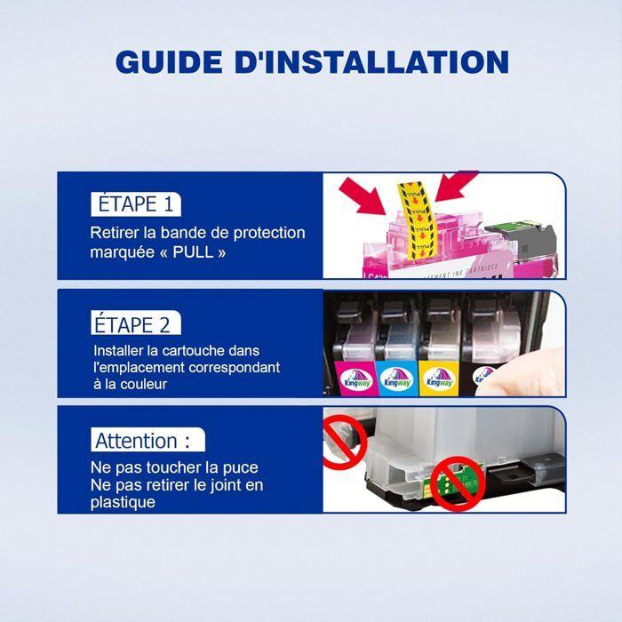 Lc422Xl Lc422 Xl Compatible Ink Cartridges For Brother Lc422 Xl Lc422Xl Lc-422Xl Lc-422Val For Brother Mfc-J5740Dw Mfc-[J131]