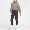 New Nike Phoenix Cropped Half Zipped Sweatshirt DQ5768-233