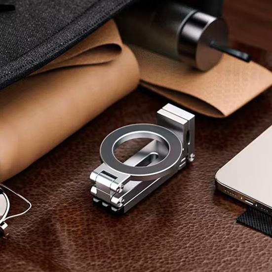 Yousheng Flexible Phone Tripod 360 Degree Rotation Magnetic Phone Stand Folding Phone Holder for Live Streaming Vlogs Selfies