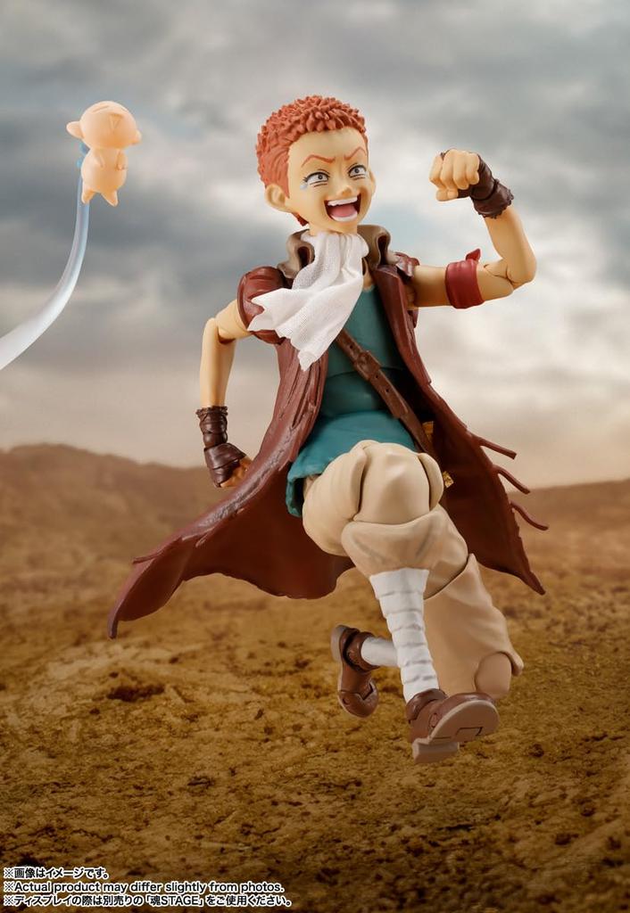 TAMASHII NATIONS Berserk Isidro 125mm PVC ABS Fabric Painted Articulated Figure S.H.Figuarts Approx. & &