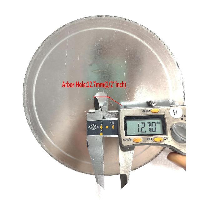 ILOVETOOL Thin Lapidary Diamond Saw Blades 6 inch Cutting Stone 1/2''Arbor hloe Pack of 5Pcs