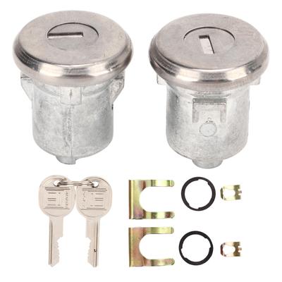 Car Door Lock Cylinder with Key 5070006 Compact Structure Metal Replacement For Blazer 1969?1991