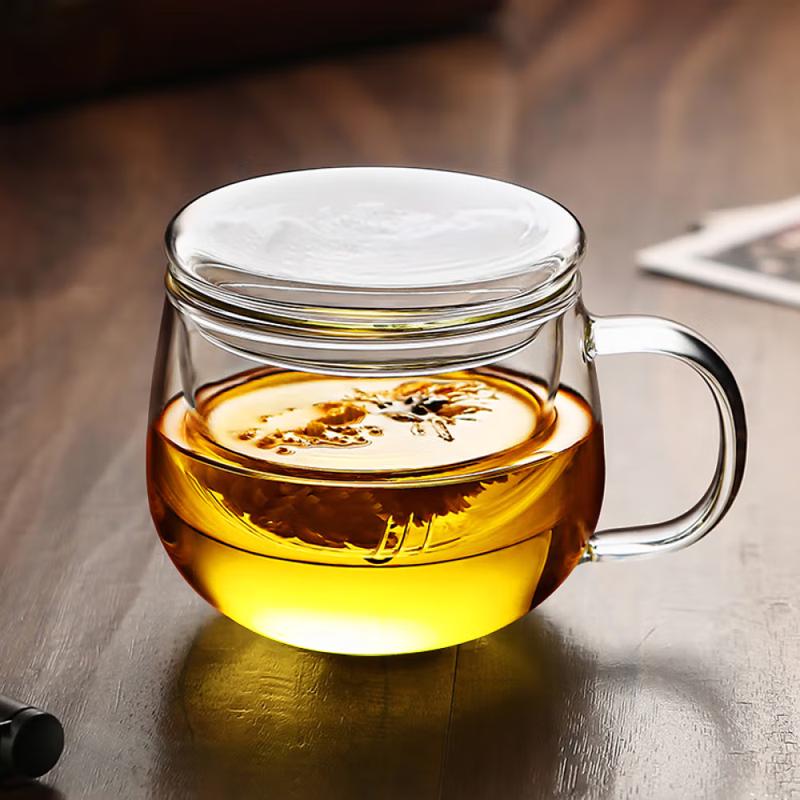 FUGUANG Double-Layer Glass Tea Infuser