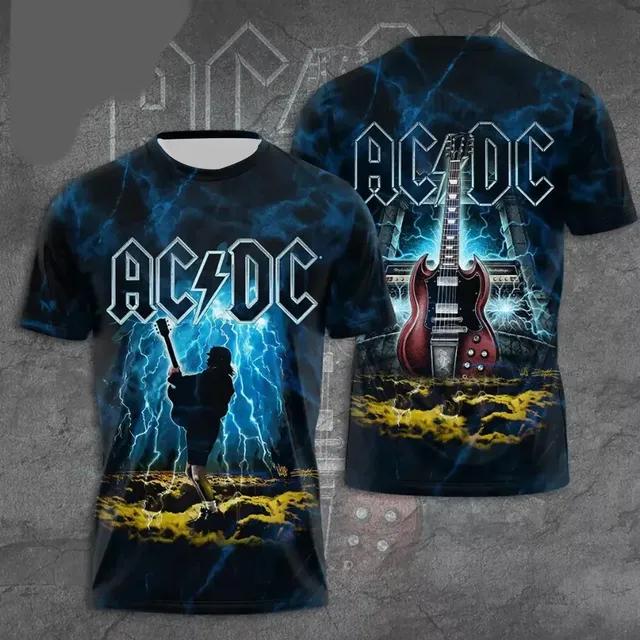 Fashion Printed Men's Top Casual Short Sleeve Loose Crew Neck T-Shirts Men’s