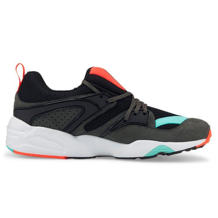 Puma Blaze of Glory Reverse Classics - Black Unisex Sneakers Steel-Grey Fiery-Coral 383532-01