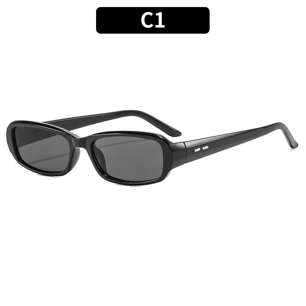 European And American Personalized Street Photography Trend Retro Hip Hop Small Frame Sunglasses New Outdoor Driving Sunglasses