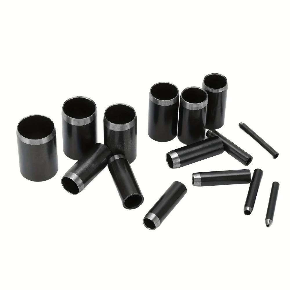 With Storage Case Leather Hole Punch Leather Craft Die Cutter Round Hole Punch Hollow Punch Cutter Tool Set