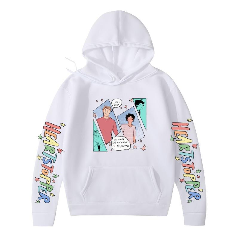 Nick and Charlie Autunm New Printed Men's Hoodie Hoody Y2K Clothes Vintage Fashion Casual Unisex Long Sleeve Pullovers