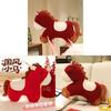 Traditional Chinese Pony Plush Pillow With Pp Cotton Fill For Kids And Home Decor