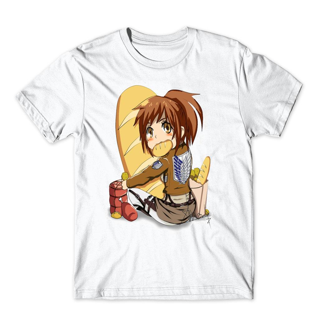 Newest Japanese Anime Attack On Titan T Shirt Cosplay Costume Shingeki No Kyojin Cartoon T