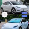 All-Season Universal Double-Layer Titanium Silver Car Sunshade with Heat Insulation & Sun Protection