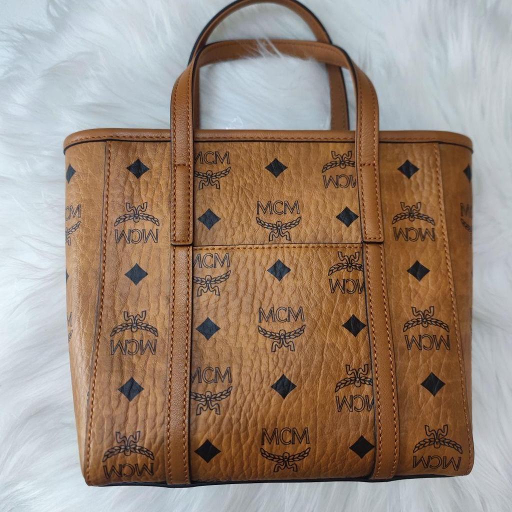 [Pre-Owned] Toni Classic Monogram Print Tote Crossbody Shopping Bag - Unused #5TPX7R