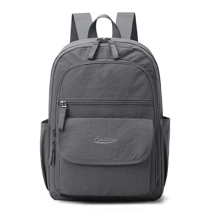 Backpack Nylon Waterproof  Laptop Unisex Casual Mochila Sports Travel Zipper Lightweight Rucksacks