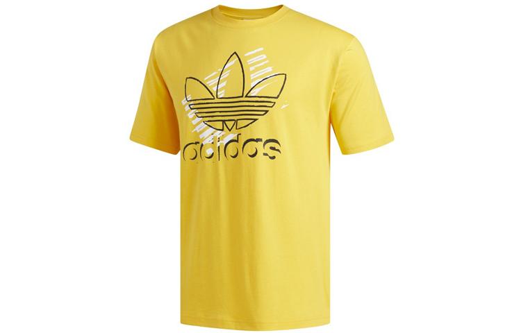 Adidas Originals T Shirt Men s Yellow DV3280 L