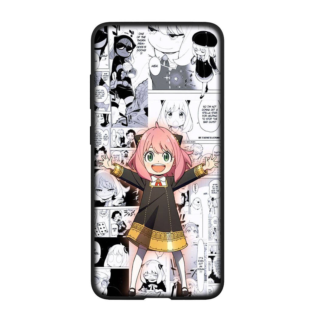Phone Case for iPhone 17 16 15 Xiaomi Poco F8 F7 X7 X6 M8 C85 C75 C71 Redmi Note 14 13 12 11 Pro Max A3 A4 14C 13C 15C Spy X Family Anya Forger Cover