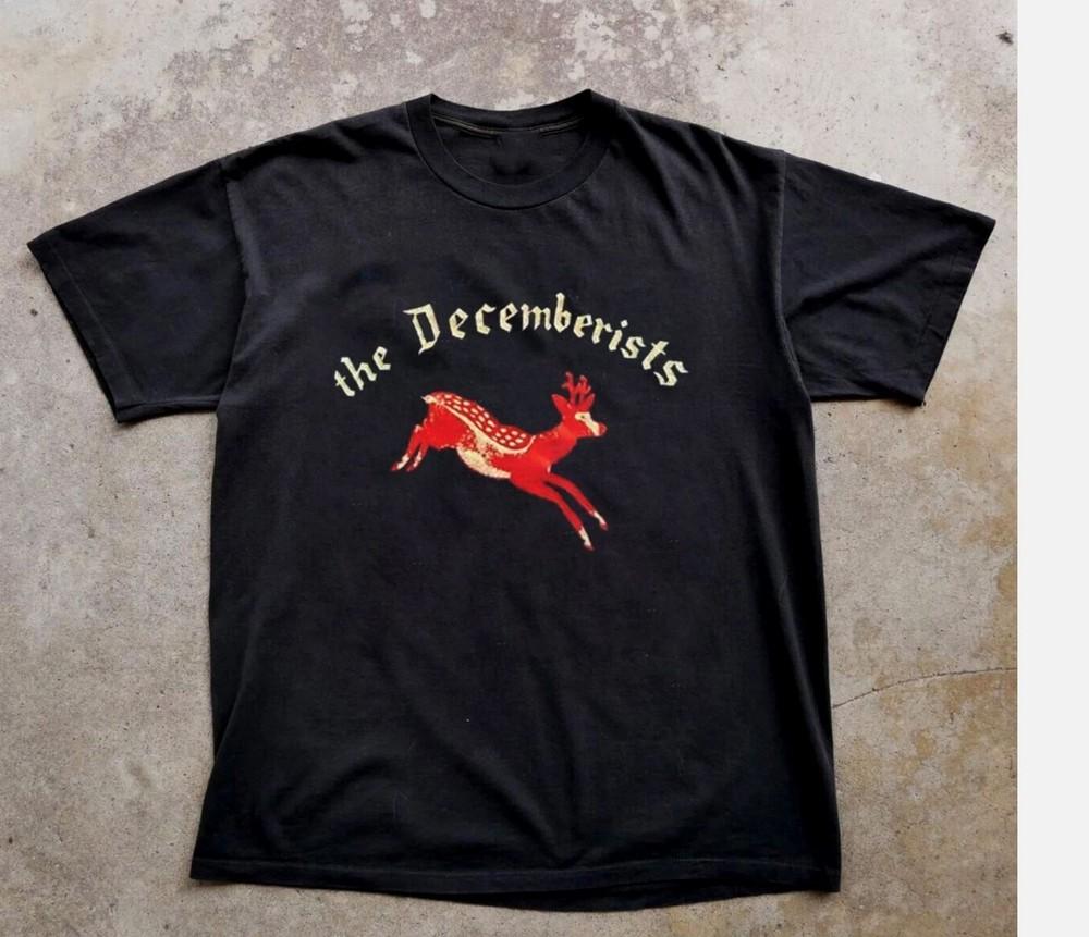 

Decemberists Shirt Gift For Fans Concert Short Sleeve Black All Size S