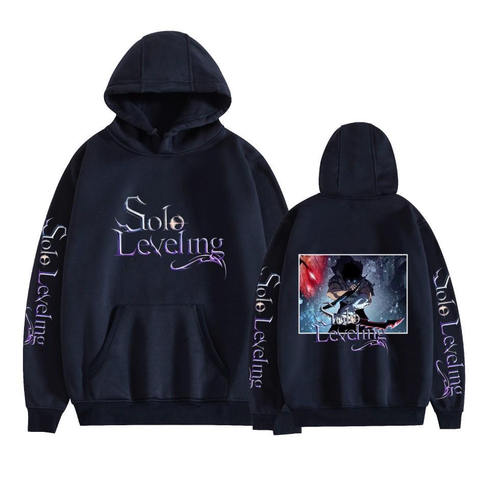Fashion Unisex Casual Solo Leveling Hoodies Sweatshirt Outdoor Sport Cosplay Pullovers Hoodie Plus Size Cosplay Costume