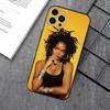 Rapper Lauryn Hill  Phone Case For Apple iPhone 15,14,13,12,11,XS,XR,X,8,7,Pro,Max,Plus,mini Silicone Black Cover