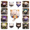 Genshin Impact Cartoon Spherical Plush Doll Pillow Pendant Soft Cushion Stuffed