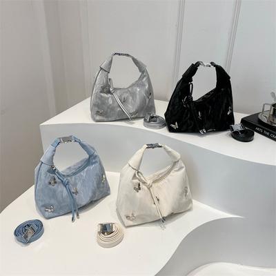 French Personalized Niche One-shoulder Underarm Bag Crescent Bag Small Bag New Style Women's Casual and Beautiful Crossbody Bag