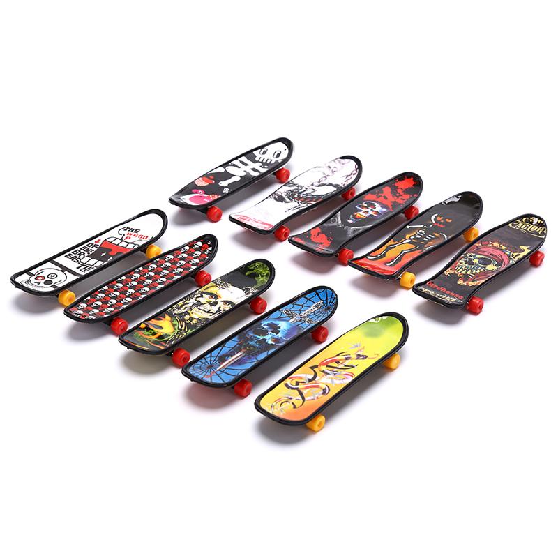 Plastový Mini Skate Prstový Skateboarding Fingerboard Novinka Hračky Pro Kluky Dárky