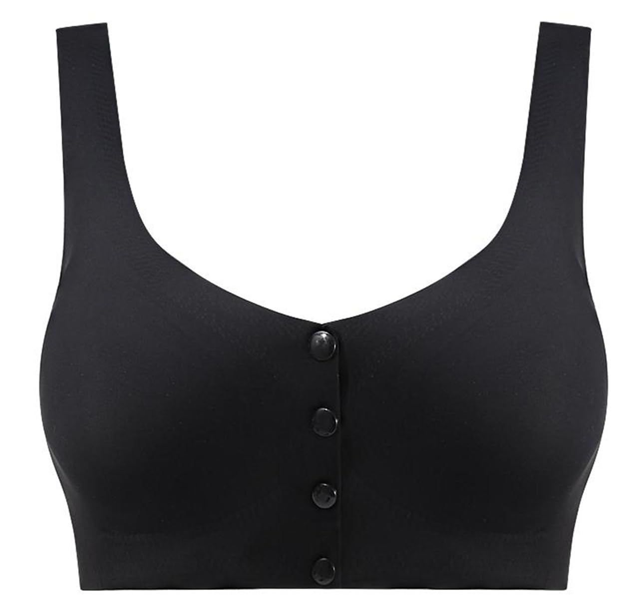 

рак молочной железы рак молочной железы полная мастэктомия рак молочной железы искусственная грудь черный XL [Mikopuera] Бюстгальтер с застежкой спереди, накладка, бюстгальтер, после операции, бюстгальтер, чёрный