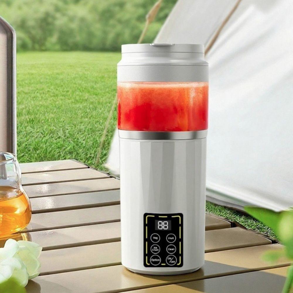 Wireless Electric Fruit Juicer USB Charging Fruit Blender Cup Milkshake Maker Ice Cube Crushing