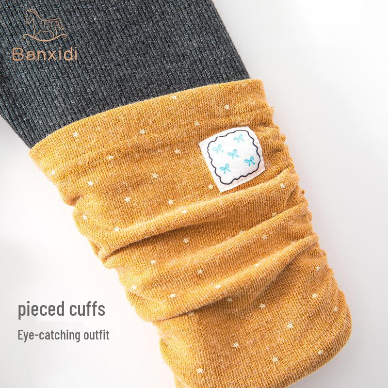 Girls' Thermal Fleece-Lined Casual Leggings