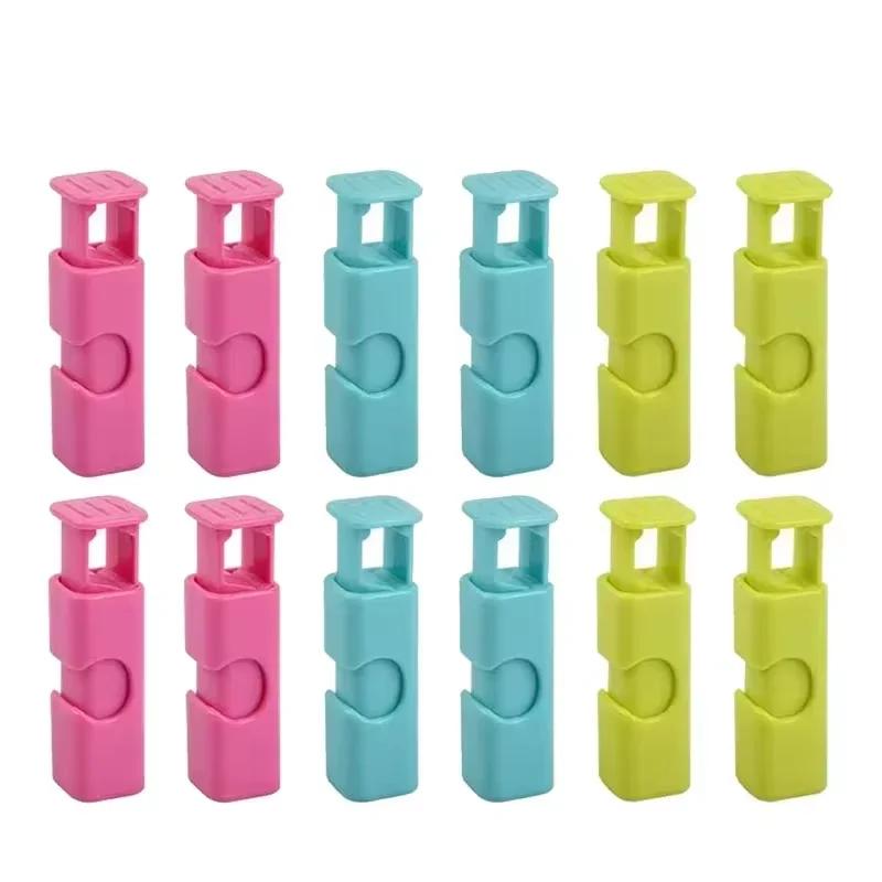 10pcs Food Sealing Clips, Snack Bag Clips, Moisture-proof Fresh-keeping Clips, Plastic Bag Sealing Clips Food Packaging