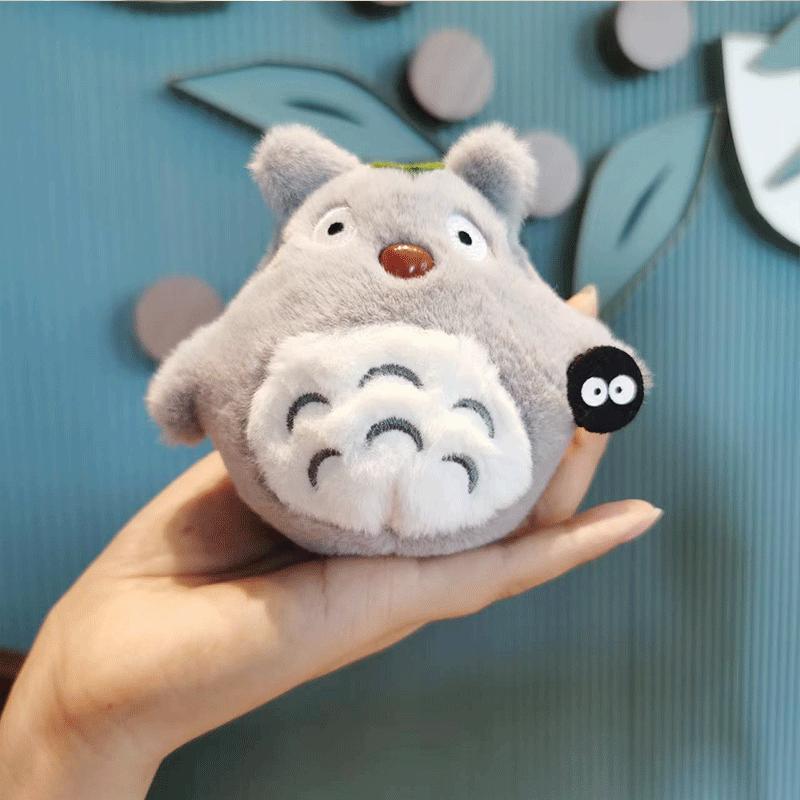 Cute Totoro Keychain Plush Doll Ultrasoft Short Plush Stuffed Animal Perfect For Gifts