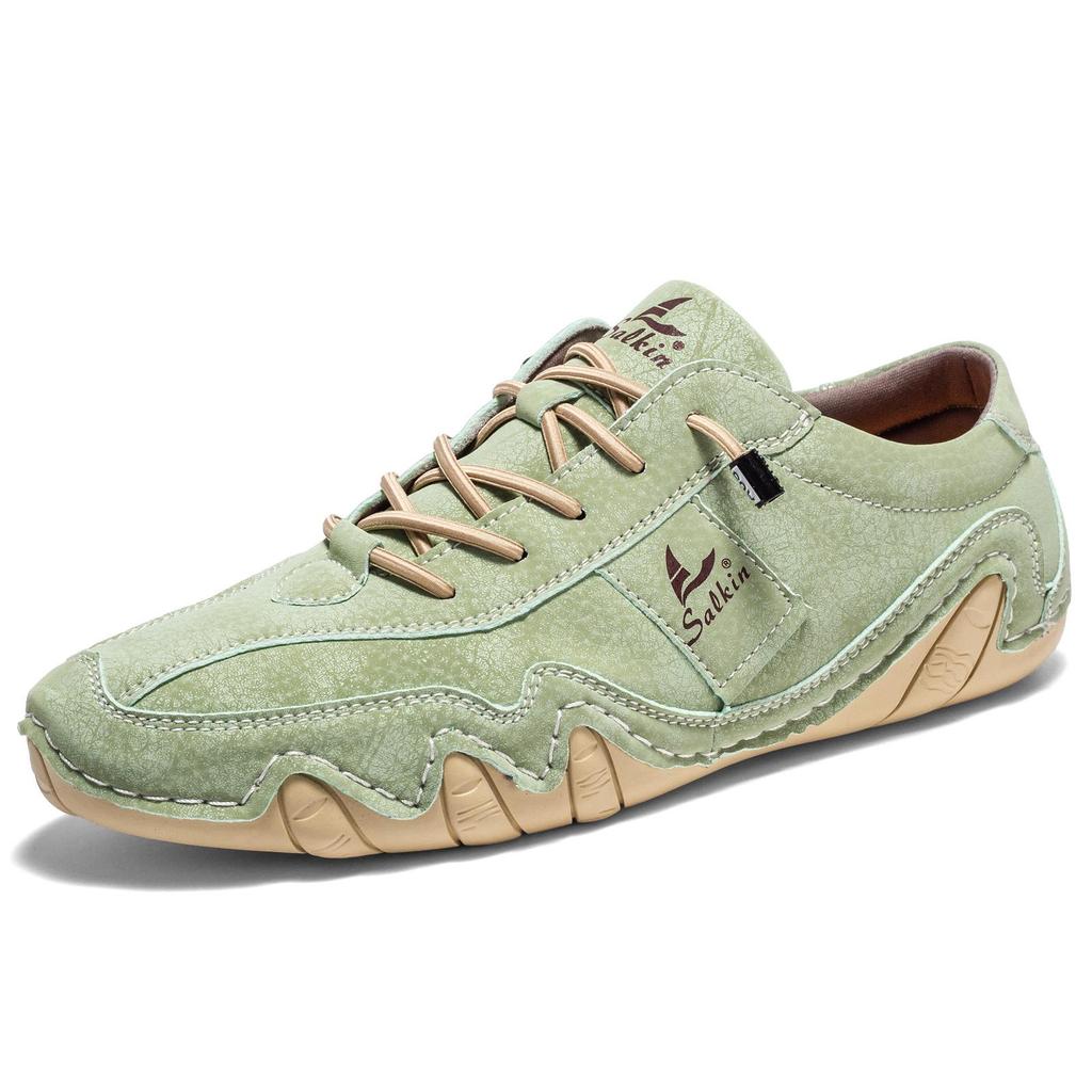 Men's Low-Top Casual Loafers - Octopus Design, Plus Size Available