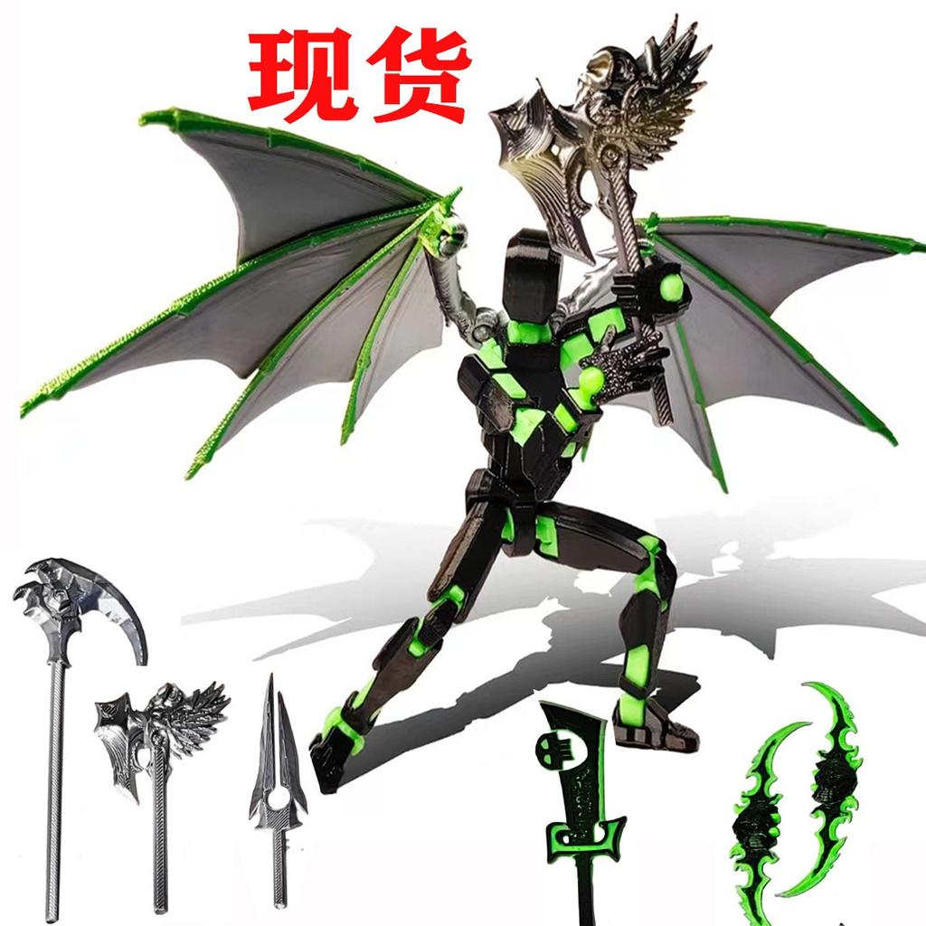 Action Figure Titan 13 T13 Stampata 3D Multi-Articolata Mobile Lucky Dummy Nova Robot Action Figure Regali