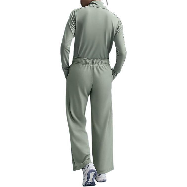 Nike Sportkleding Club Fleece Dames Mid Rise Wijde Pijpen Joggingbroek FB2728-370