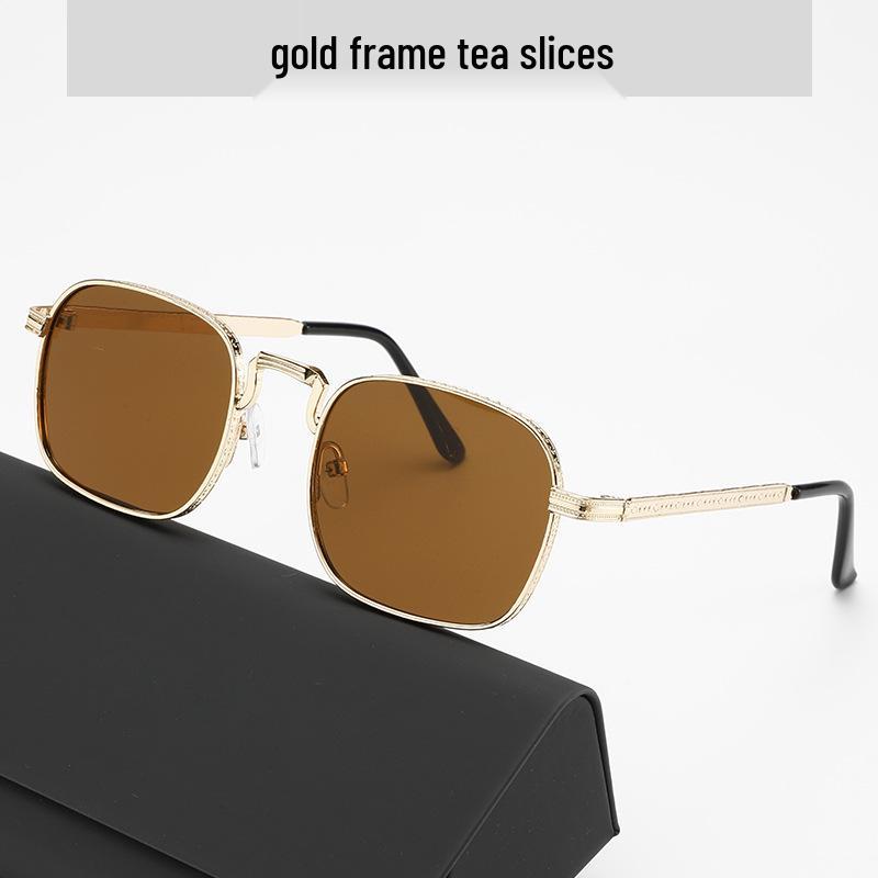 High-end Retro Cat Eye UV Protection Metal Sunglasses for Women