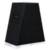 Black Dumbbells Stand Dust Cover for Training Spaces, Slip Over Oxford Fabric Cover That Helps Limit Direct Contacts with Settling Dust