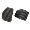 1pair Clutch Brake Pedal Pads Rubber Covers 450417 Replacement for Peugeot 807 307 1007 406 508