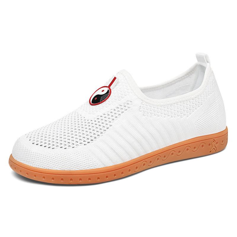 Letnie buty do Tai Chi Męskie i Damskie Siatkowe Oddychające Sportowe Buty do Chodzenia Buty do Baduanjin Kung Fu Buty do Treningu Wushu