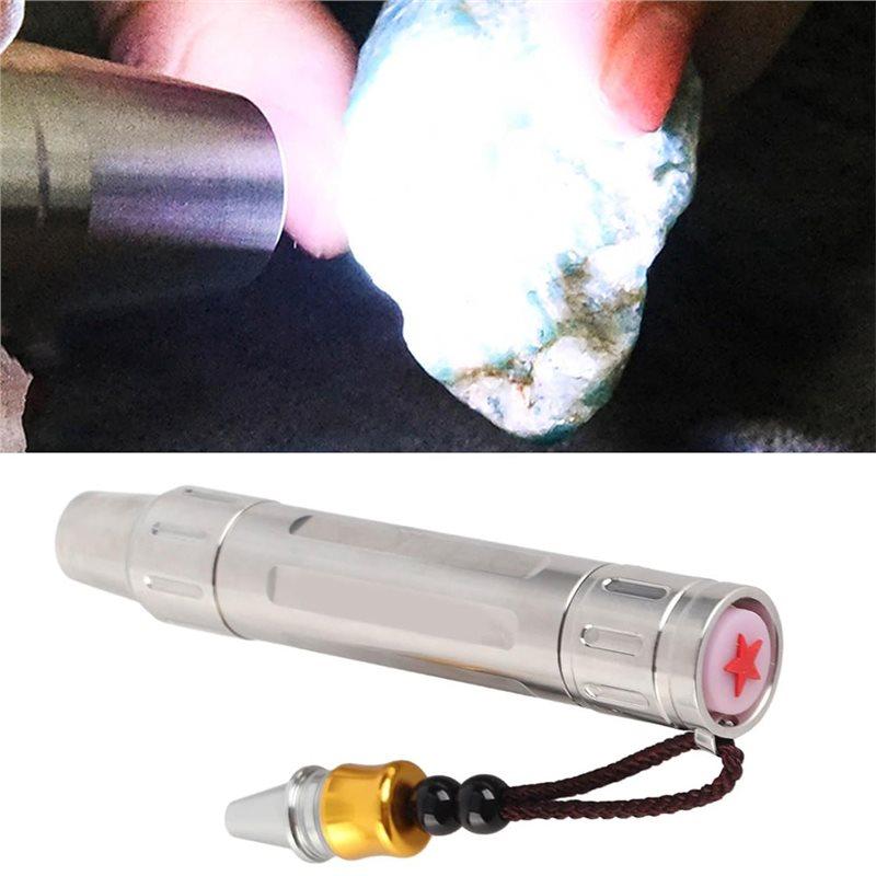 ABBP-Portable Mini LED Flashlight, Gemstone Identification Torch, Jade Testing Tool For Jewelry Appraisal Tester