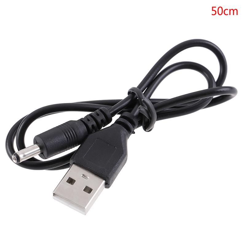 Electric Toothbrush Flashlight Toy Fan USB Cables USB A Male To DC 3.5*1.35mm Connector Charger Power Cable Pure Copper Cord