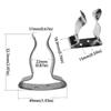 Durable Marine Hook Holder Stainless Steel Spring Clamp Hardware Boat Hook Holder  Marine Hardware